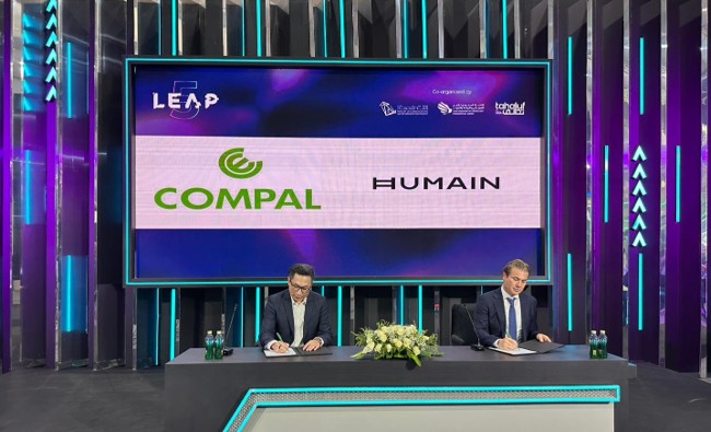 HUMAIN Collaborates with Compal to Drive Cloud-to-Edge AI Expansion, Showcasing Partnership at LEAP 2026
